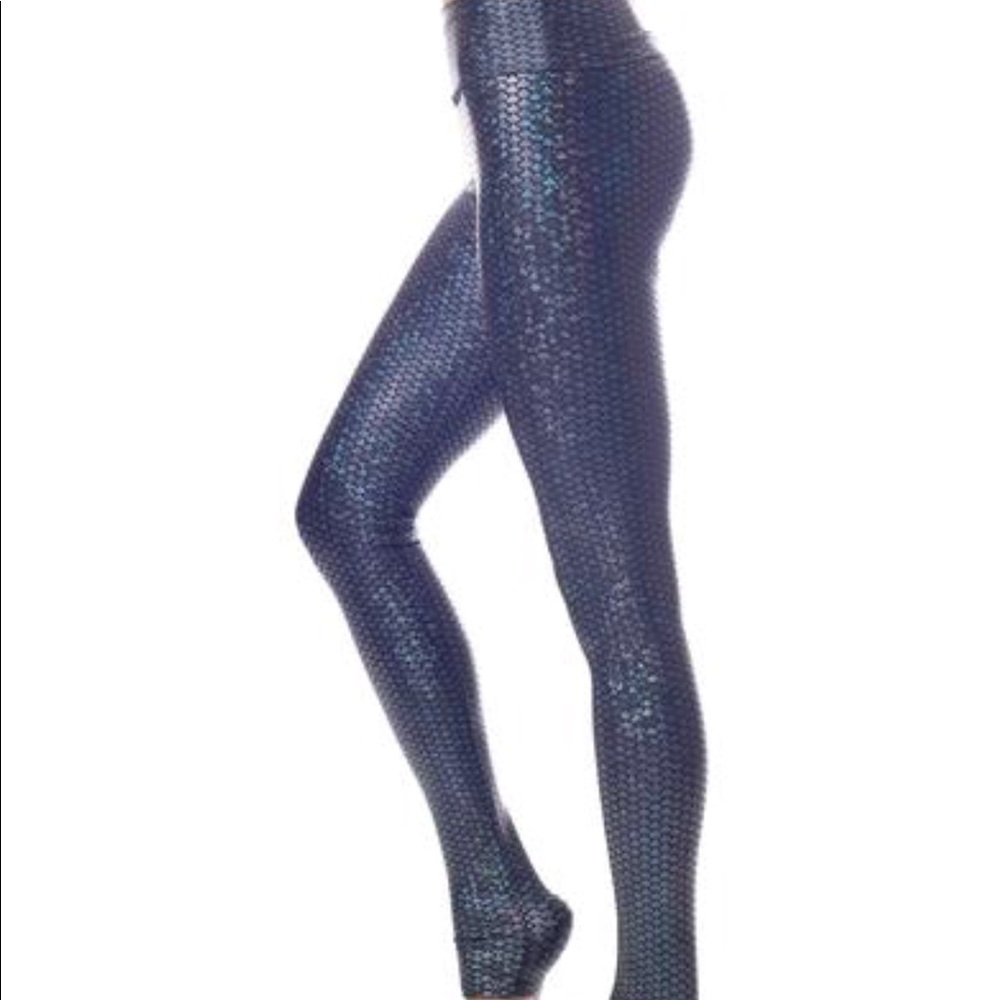 Emily hsu mermaid leggings in MIDNIGHT COLOR